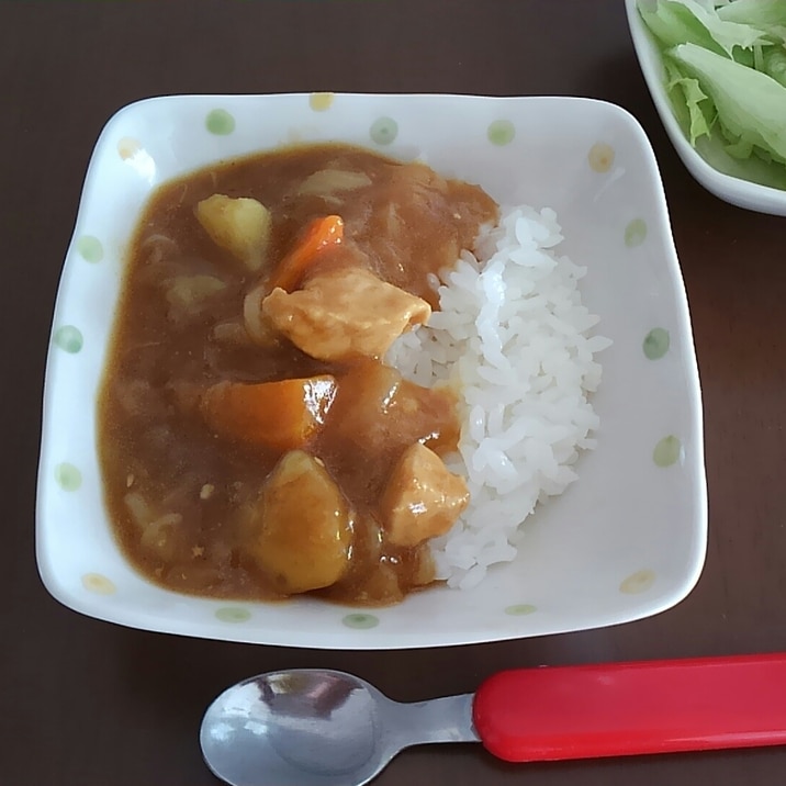 1才からいっしょに食べる子供用カレー レシピ 作り方 By ミニー7015 楽天レシピ